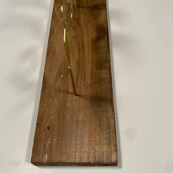 Gather Metal and Wood Decorative Table Top Sign - Picture 6 of 7